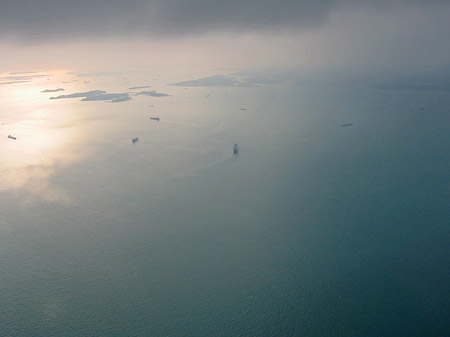 Fotos Flug nach Singapur