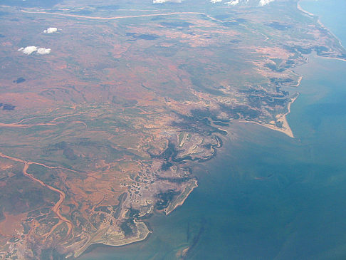 Foto Flug nach Singapur