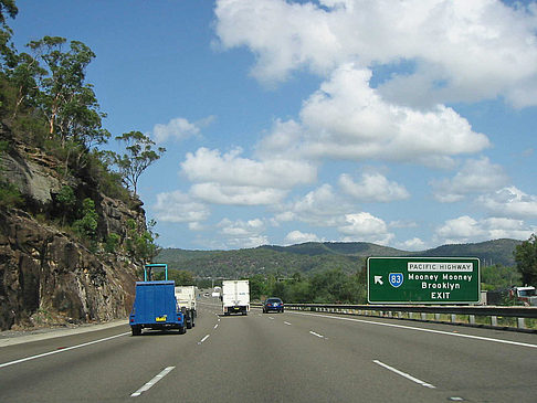 Foto Fahrt nach Sydney