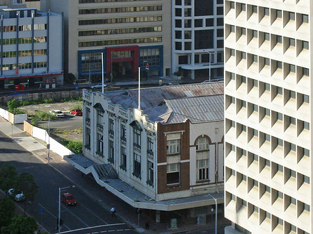 Luftnahme von Brisbane Foto 