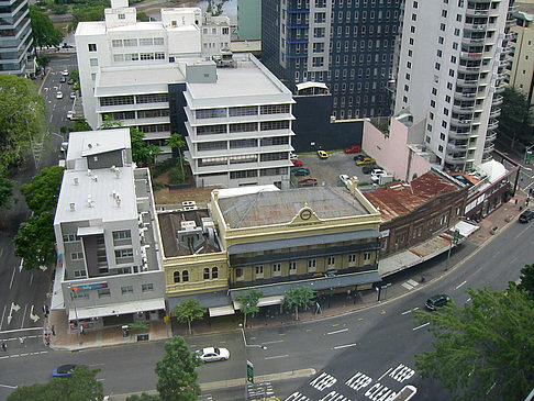 Luftnahme von Brisbane Foto 