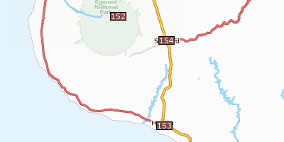 Egmont National Park Stadtplan