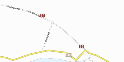 Stadtplan Gisborne Neuseeland