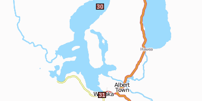Lake Wanaka Neuseeland Stadtplan