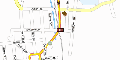 Stadtplan Picton 